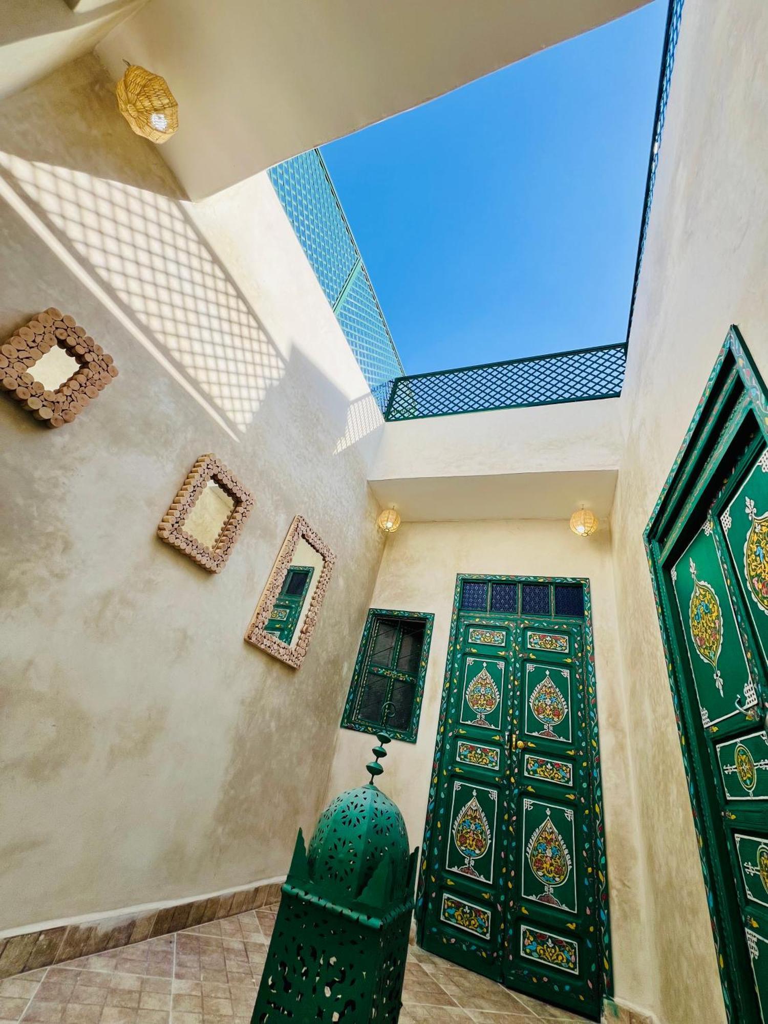 Riad Cascada 2 Marrakesh Bagian luar foto