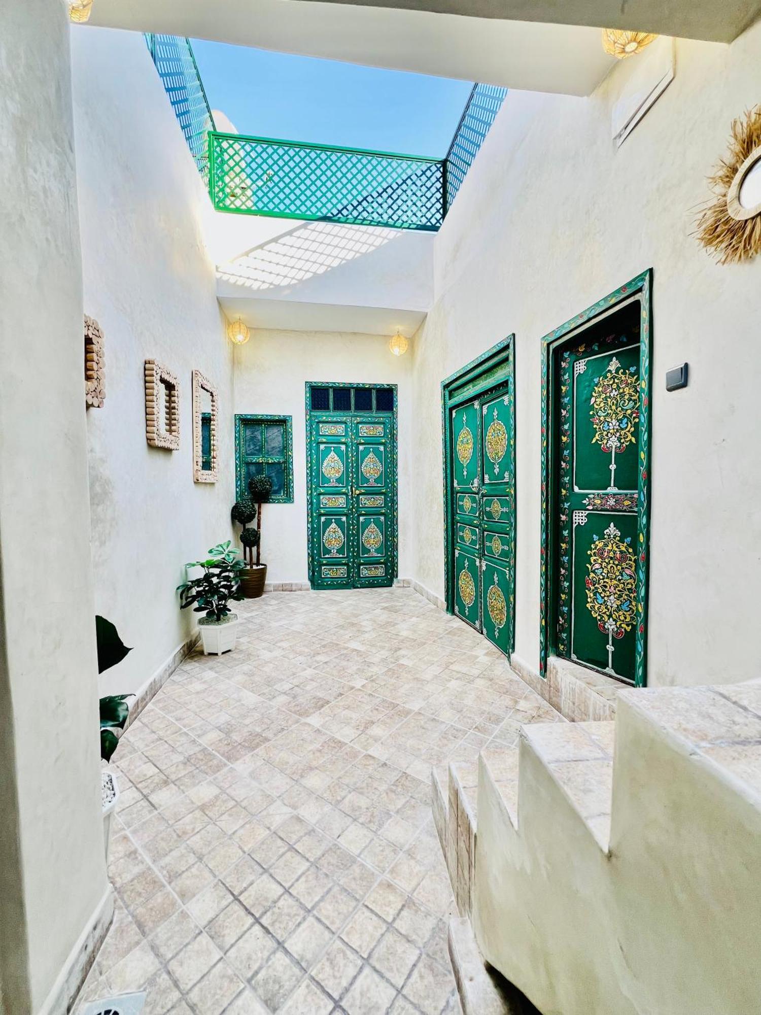 Riad Cascada 2 Marrakesh Bagian luar foto