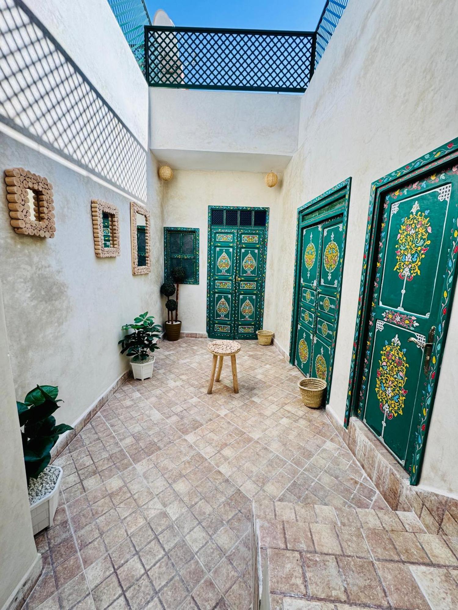 Riad Cascada 2 Marrakesh Bagian luar foto