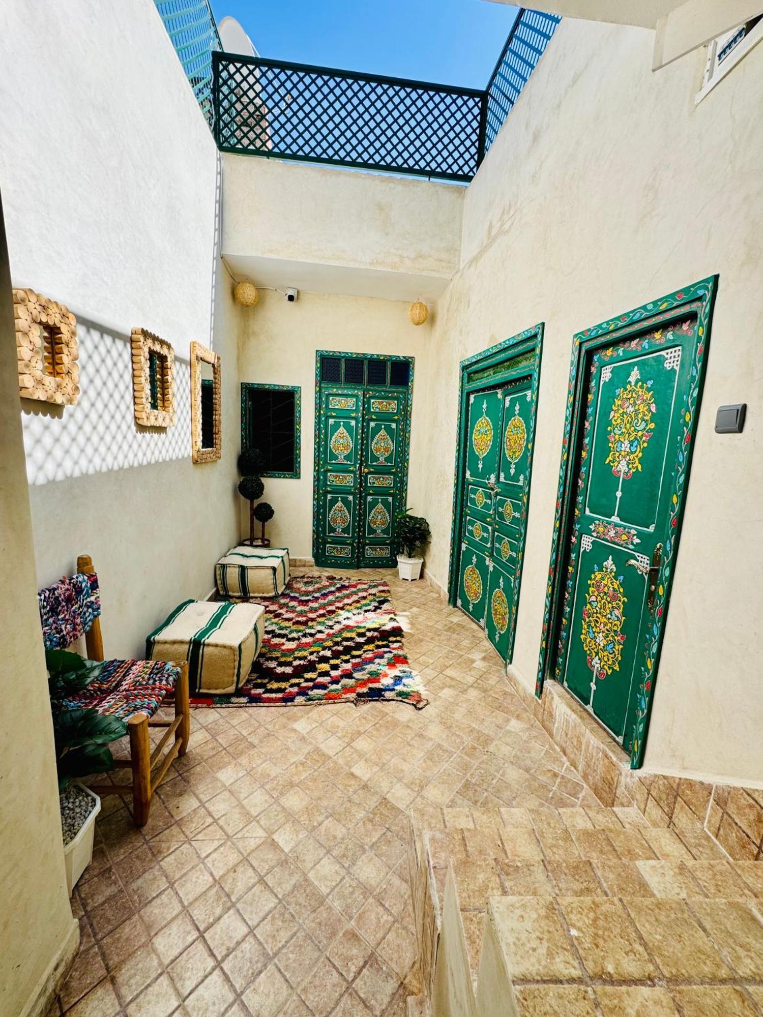 Riad Cascada 2 Marrakesh Bagian luar foto